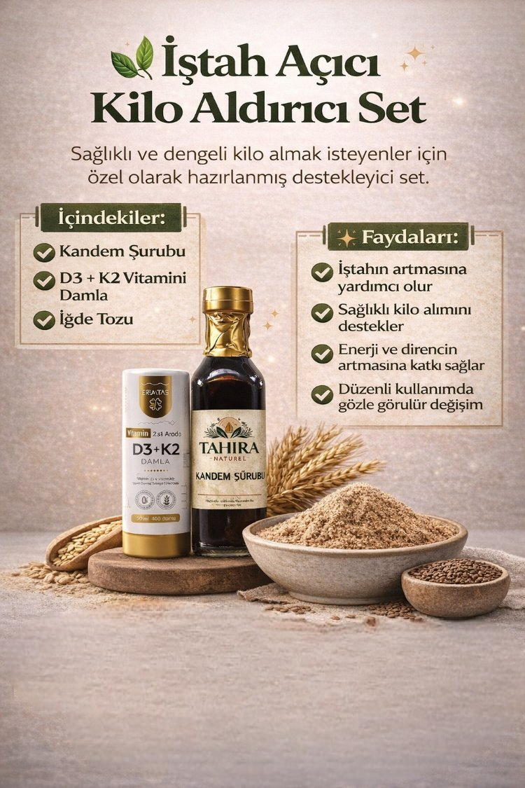 Tahire Naturel İştah Açıcı Set
