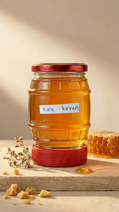 Karakovan Süzme Bal Kg – Tahira Naturel %100 Doğal, Katkısız, Ham Yayla Balı