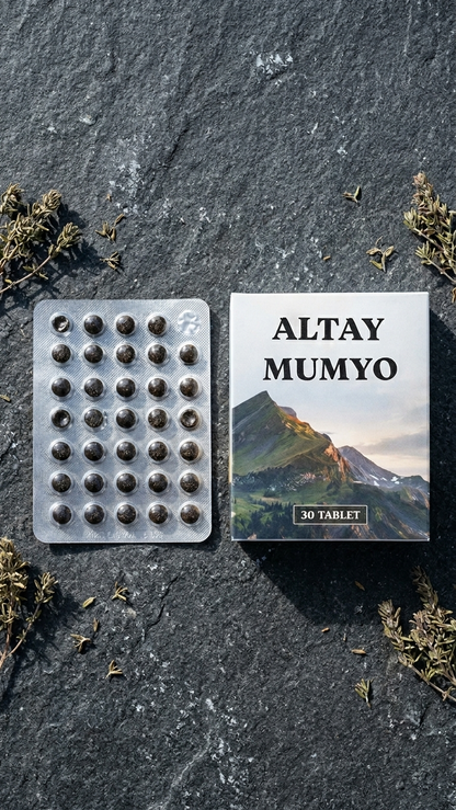 Mumiyo (Shilajit) – Doğal Mineral Kaynağı