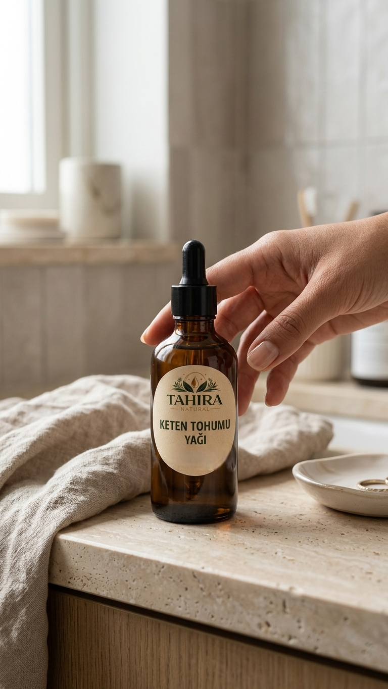 Keten Tohumu Yağı – Soğuk Sıkım 100 ml