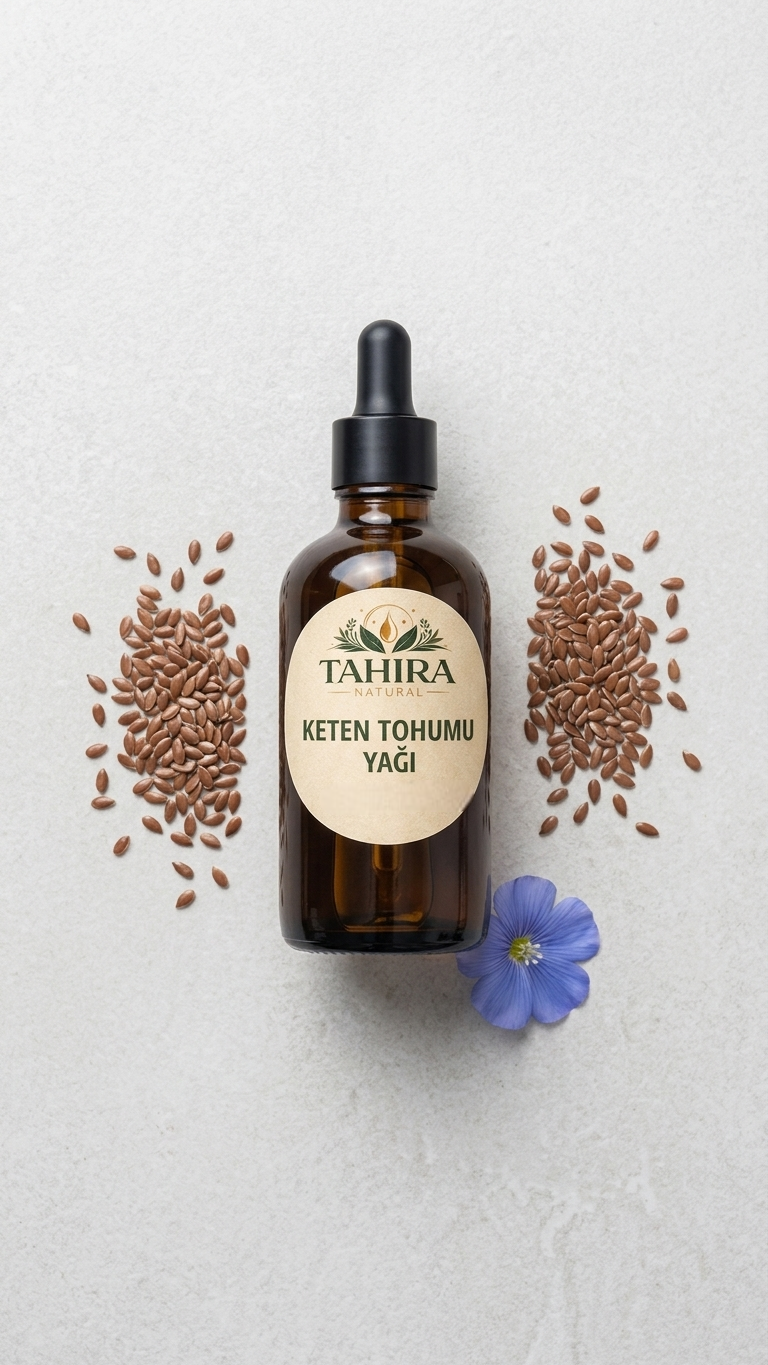 Keten Tohumu Yağı – Soğuk Sıkım 100 ml