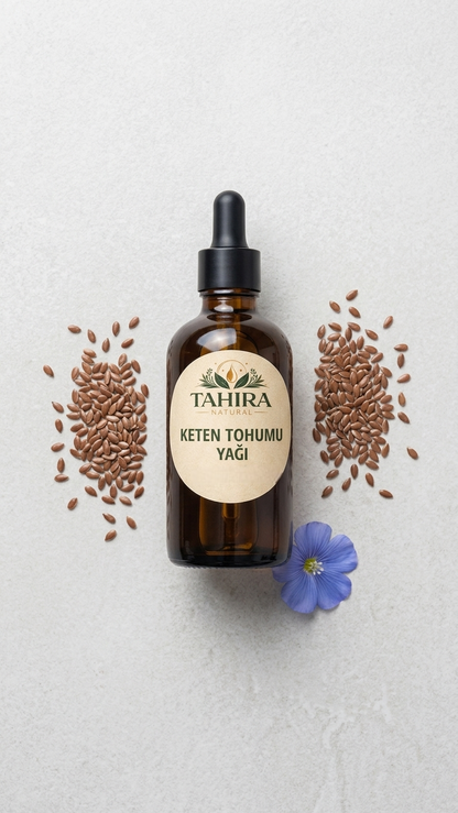 Keten Tohumu Yağı – Soğuk Sıkım 100 ml