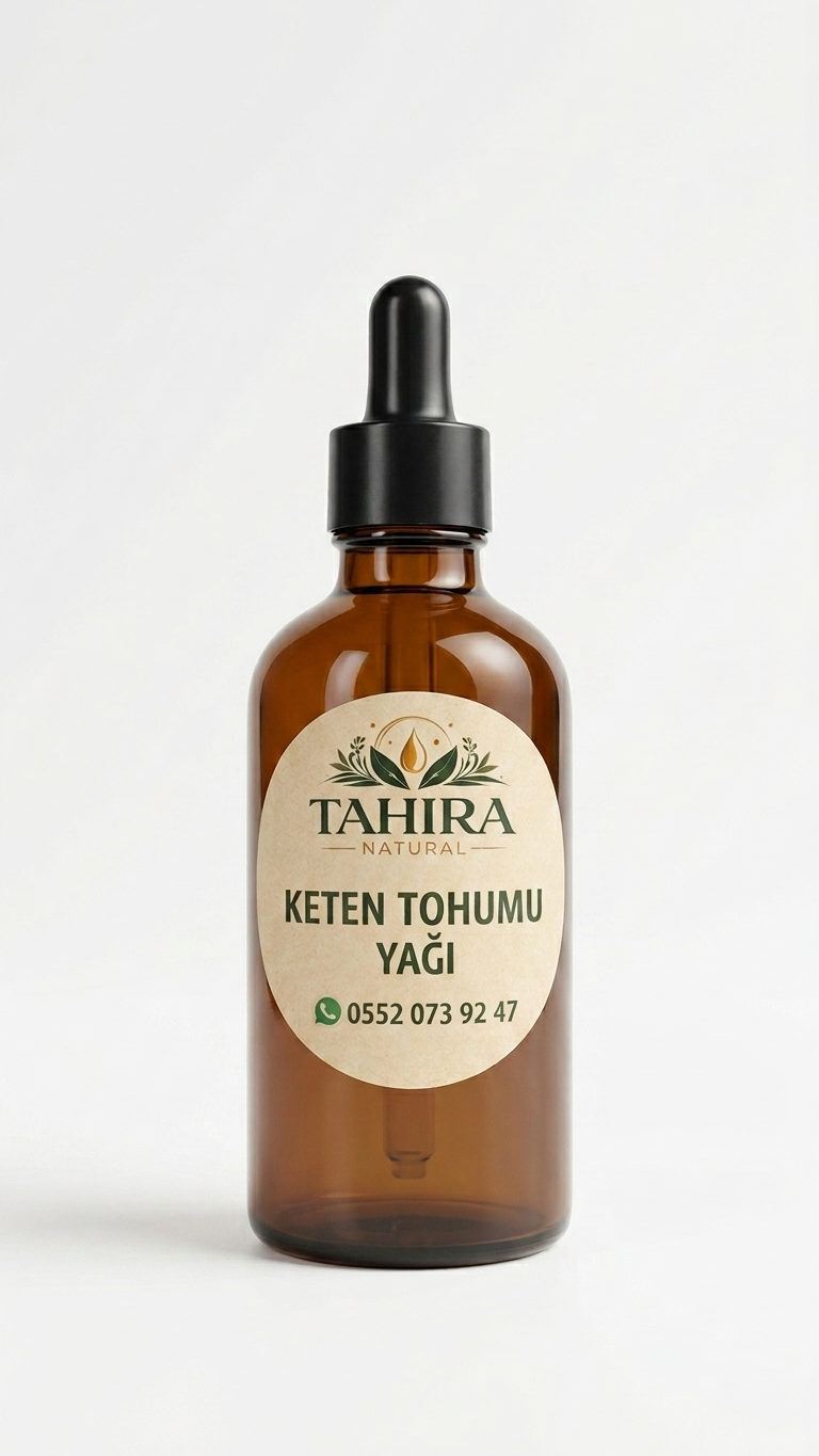 Keten Tohumu Yağı – Soğuk Sıkım 100 ml