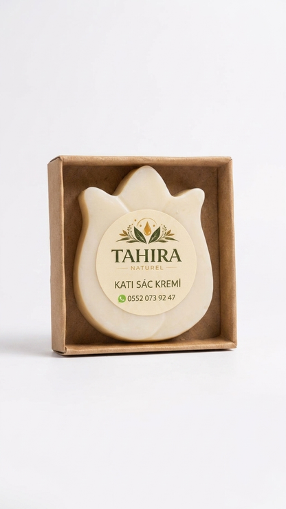 Katı Saç Kremi Doğal İçerikli Kozmetik 60-70 Gr