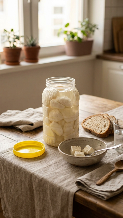 Sarı İnek Peyniri 2 Kg – Salamura, Tam Yağlı, Doğal, Katkısız Beyaz Peynir